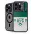 NFL New York Jets White Striped iPhone 16 Pro Kickstand Case